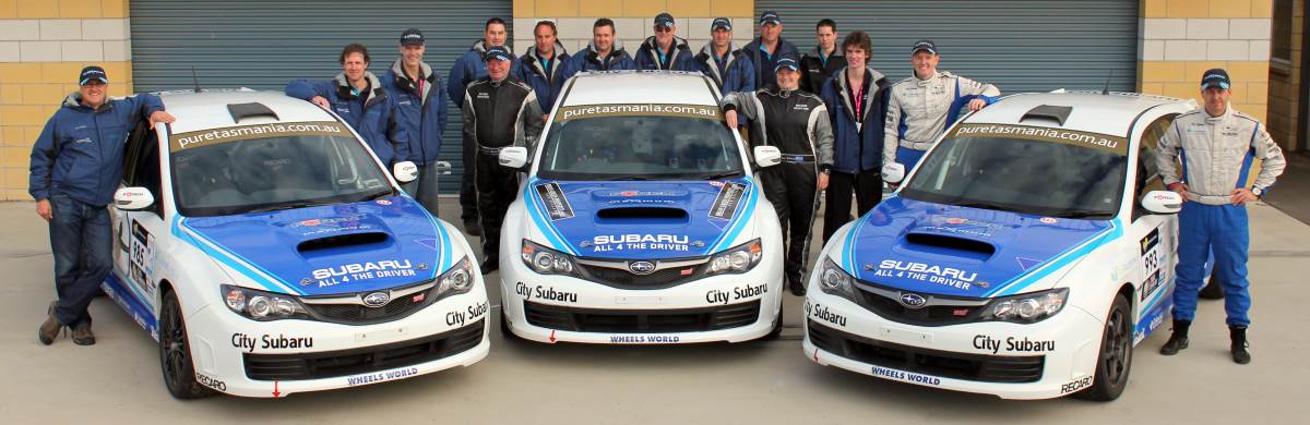 Maximum Motorsport Targa Tasmania Team